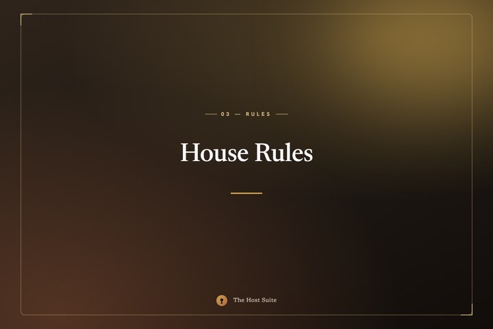 House rules